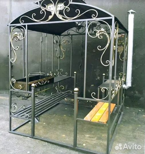 Мангал беседка