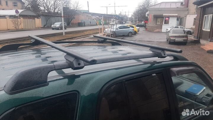 Багажник на крышу Арго аэро черный