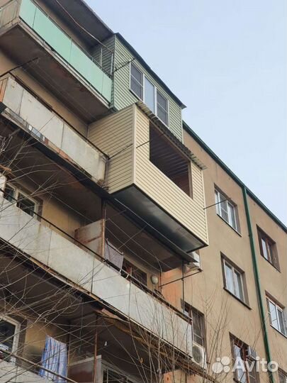 Балкон удлинённый 1.5м на 3.2м