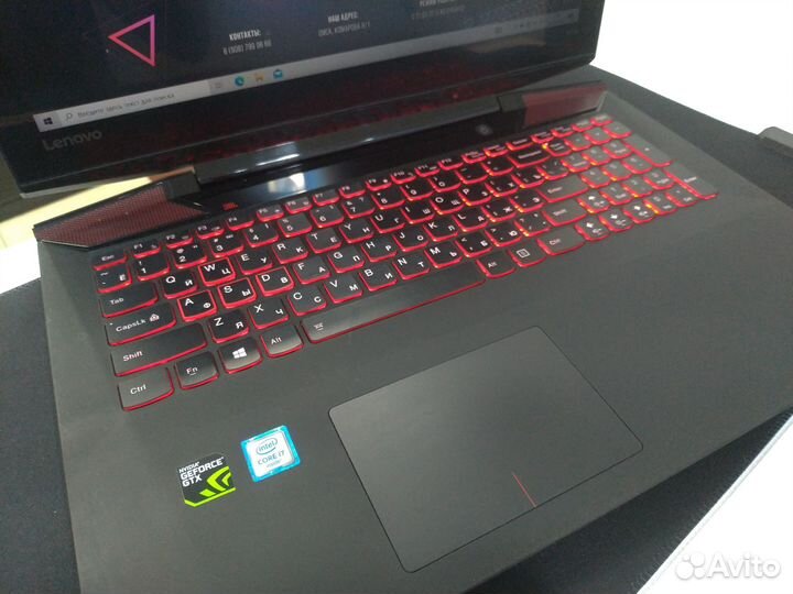 Игровой Lenovo i7-7700HQ 1060