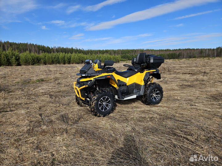 Stels gepard 850G EPS CVTech на гусеницах
