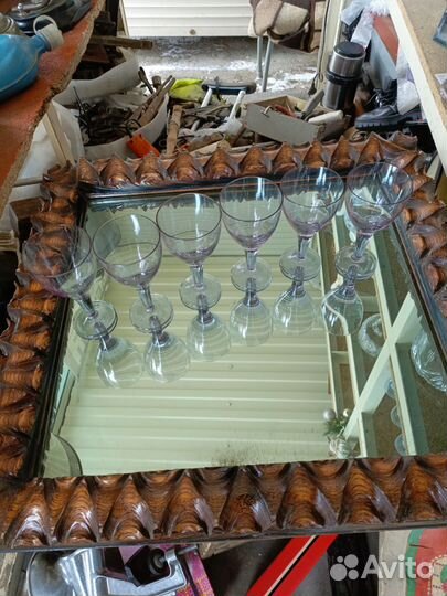 Бокал александритовое стекло, хамелеон