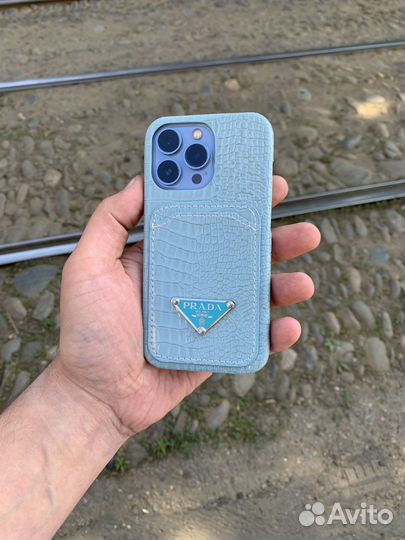 Кожаный чехол для iPhone 13/14 Pro Pro Max