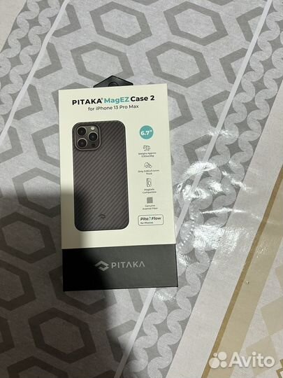 Чехол pitaka MagEZ Case 2 for iPhone 13 Pro Max