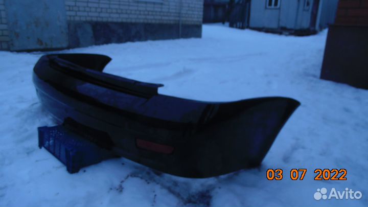 Задний бампер priora1 седан с парктроник оригинал