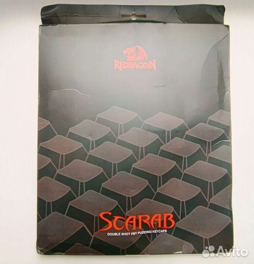 Кейкапы Pudding Redragon Scarab