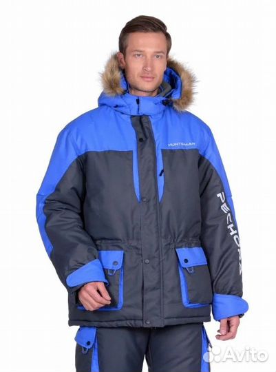 Костюм Huntsman Печора цв.серый/синий