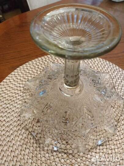 Ваза для фруктов антикварная Мальцов