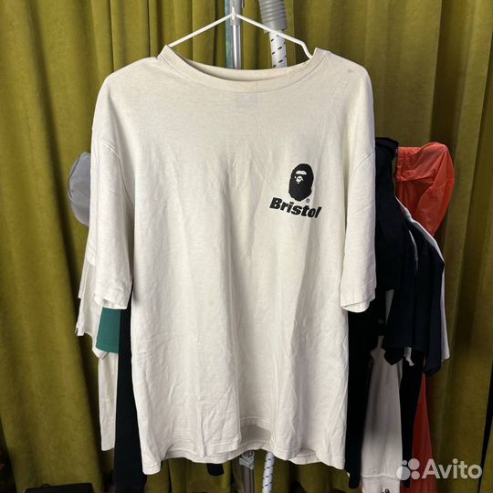 F. C. R. B. x Bape футболка оригинал (бейп фкрб)