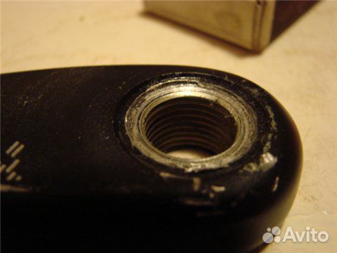 Резьба под педаль