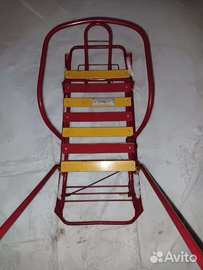 Детские зимние санки