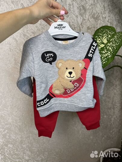 Костюмы детские на флисе новые