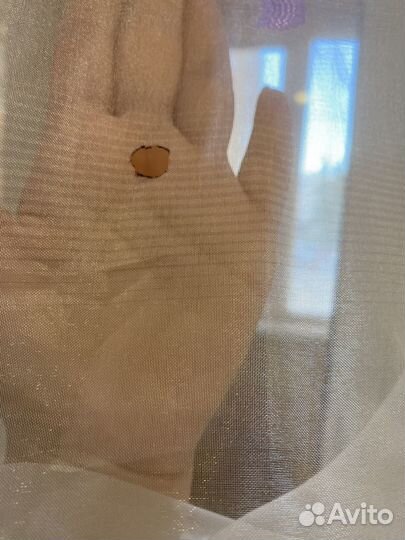 Тюль кухонная