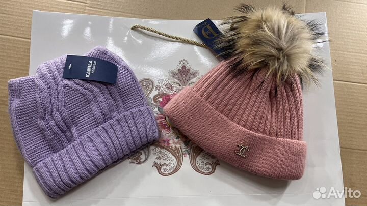 Шапка зимняя женская