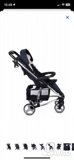 Прогулочная коляска babyton cosmo