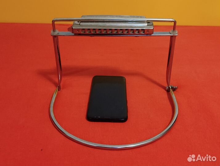 Губная гармошка + держатель Hohner Chromonica 48