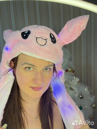 Шапка пикачу