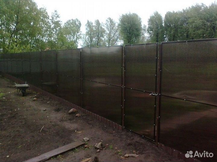 Заборы под ключ