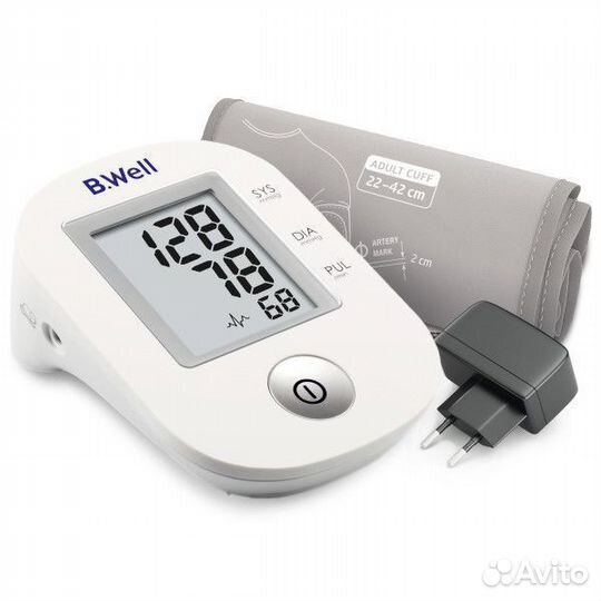 Тонометр B.Well PRO-33 + адаптер (Манжета 22-42см)