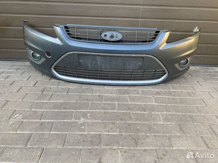 Передний бампер Ford Focus 2 Рестайлинг