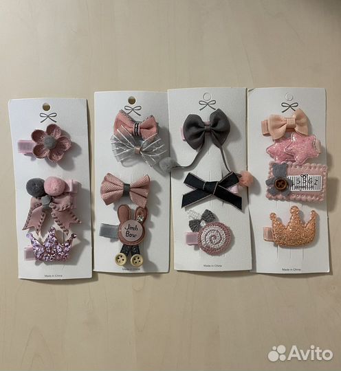 Резинки и заколки для волос детские