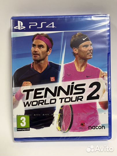 Tennis World Tour 2 новый диск для PS4