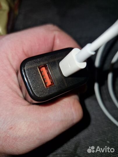 Зарядное устройство+ USB Type-C konfulon 22,5W