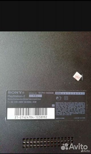 Sony playstation 2 PS2 прошитая