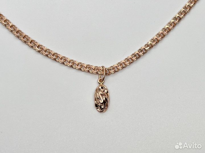Золотой кулон 583 пробы СССР