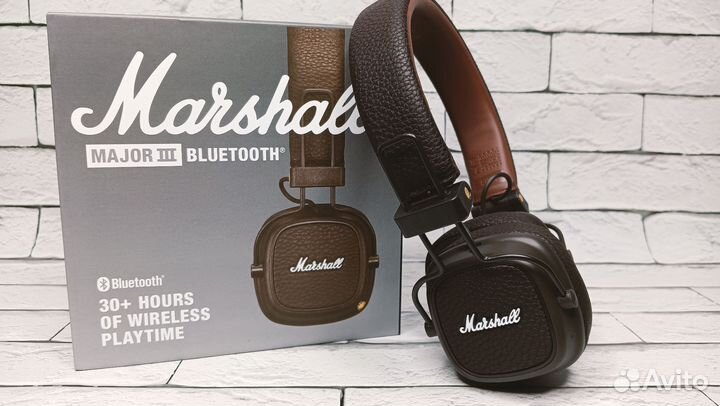 Наушники marshall major 3 (brown)