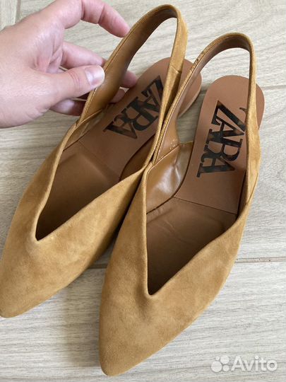 Босоножки сандалии мюли Zara