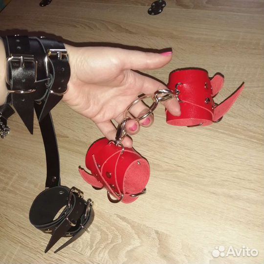 Кожаные Браслеты/наручники из кожи