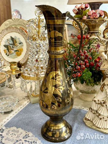 Кувшин металлический Индия