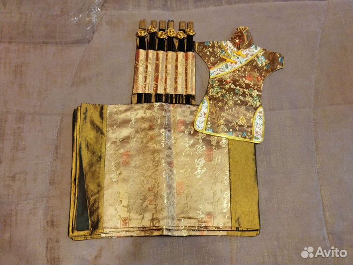 Набор салфеток с палочками