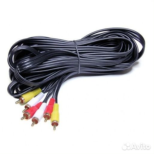 Кабель, провод 3RCA 20 метров