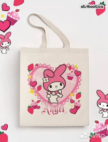 Сумка шоппер hello kitty