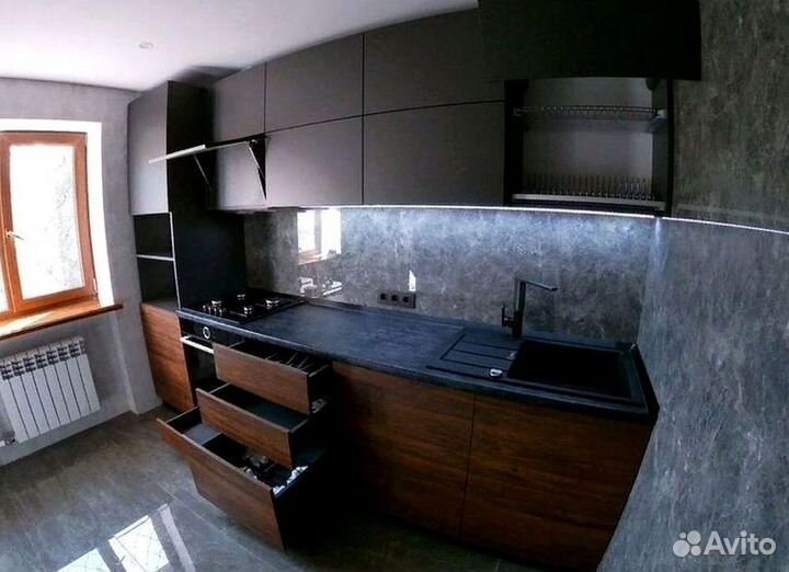 Кухня на заказ. Доставка и сборка