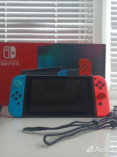 Nintendo Switch rev2 + игры
