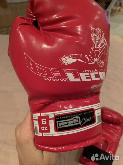 Боксерские перчатки детские 6 oz