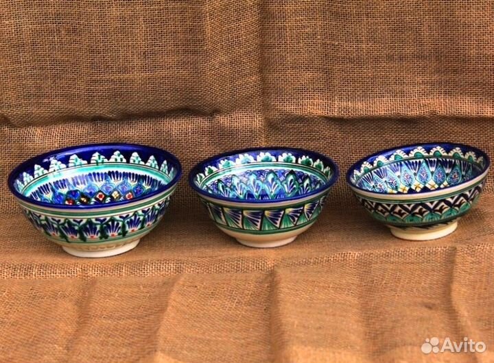 Набор посуды сервиз Риштанская керамика