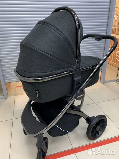 Коляска 2 в 1 хром