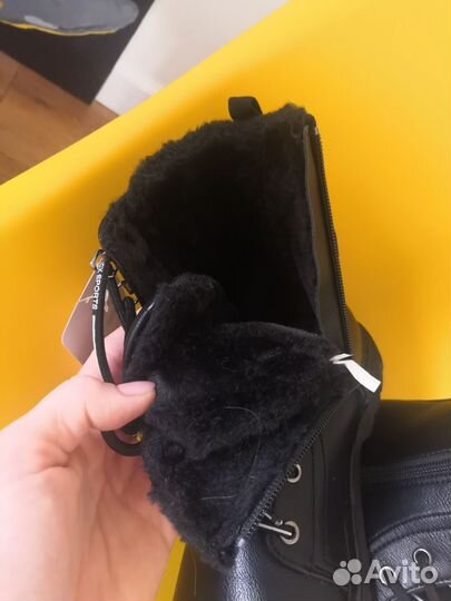 Зимние ботинки для девочки