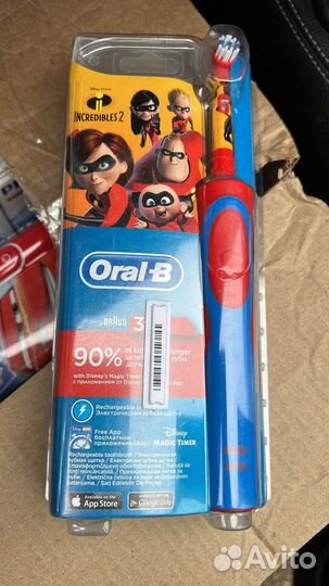 Электрическая зубная щетка oral b детская