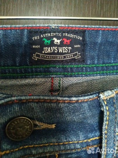 Джинсы с высокой посадкой Jeans West