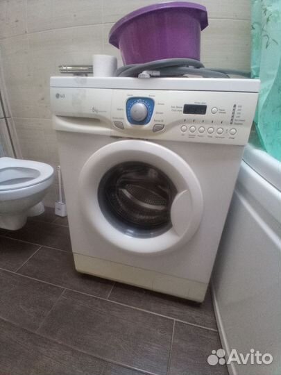 Стиральная машина бу lg 5 кг