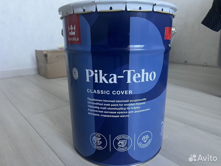 Краска Tikkurila Pika-Teho Classic, база С