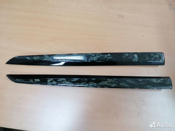 F10/F11 накладки салона кованый карбон