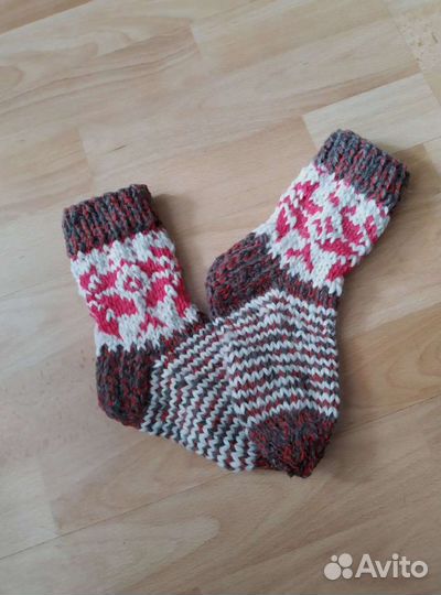 Носки детские вязанные. Ручная работа