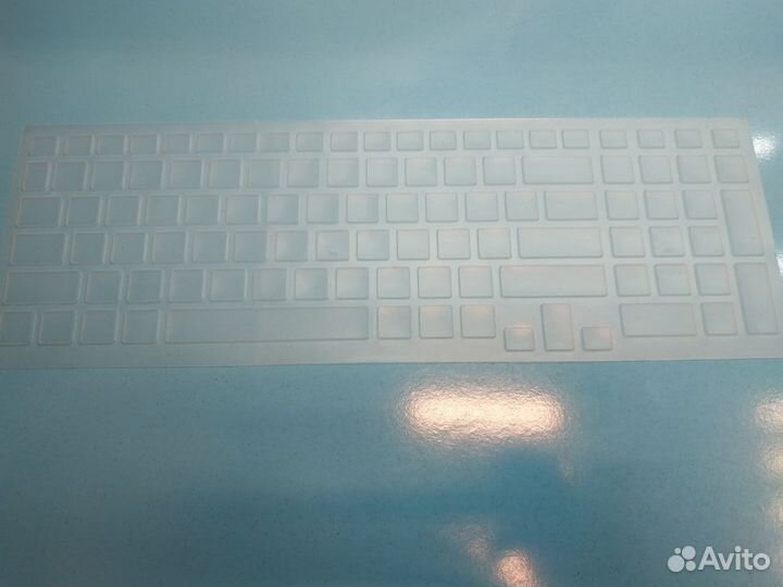 Силиконовая накладка на клавиатуру для ноутбука