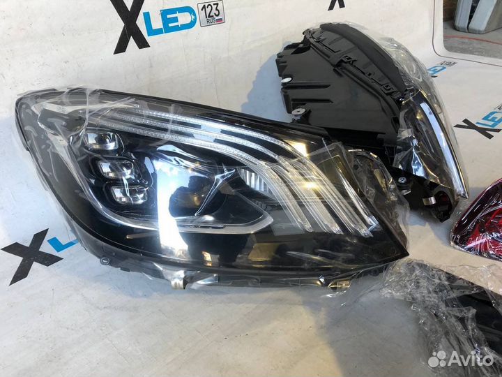 Оптика Mercedes w222 s222 фары с дореста в рест